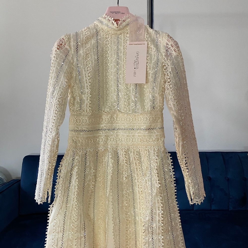 Giambattista Valli x HM white lace dress